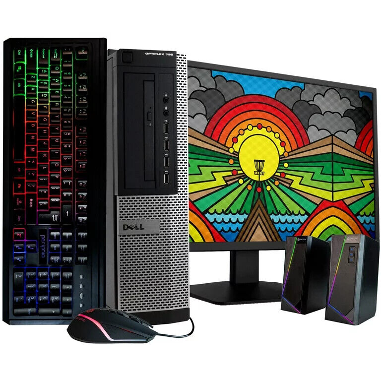 Customize Dell Optiplex 790 Business Class WiFi Desktop Computer with Windows 10