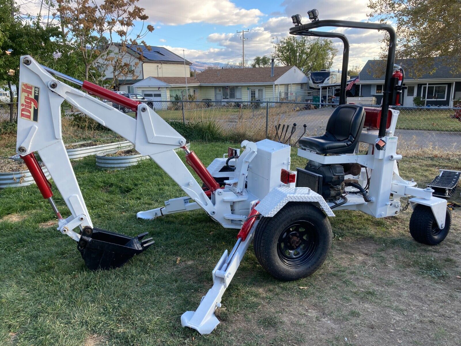 LOCAL PICKUP ONLY Dig-It 148 Towable Mini Excavator Backhoe