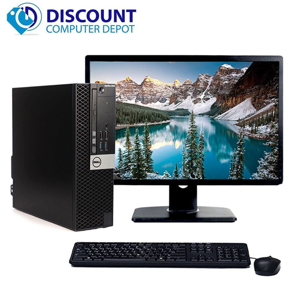 Dell Desktop Computer Windows 10 Pro SFF Computer PC 8GB RAM 512GB SSD 22in LCD Dell Desktop Computer Windows 10 Pro SFF Computer PC 8GB RAM 512GB SSD 22in LCD