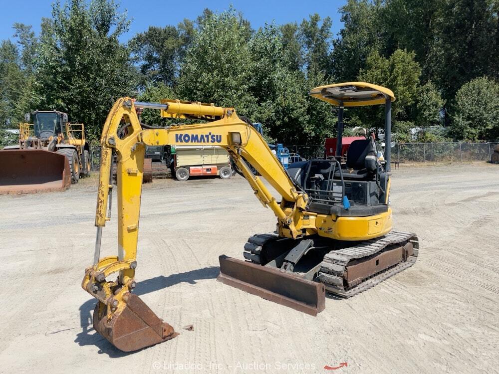 2010 Komatsu PC30MR-3 Mini Hyd Excavator Track Backhoe Bucket Diesel bidadoo 2010 Komatsu PC30MR-3 Mini Hyd Excavator Track Backhoe Bucket Diesel bidadoo