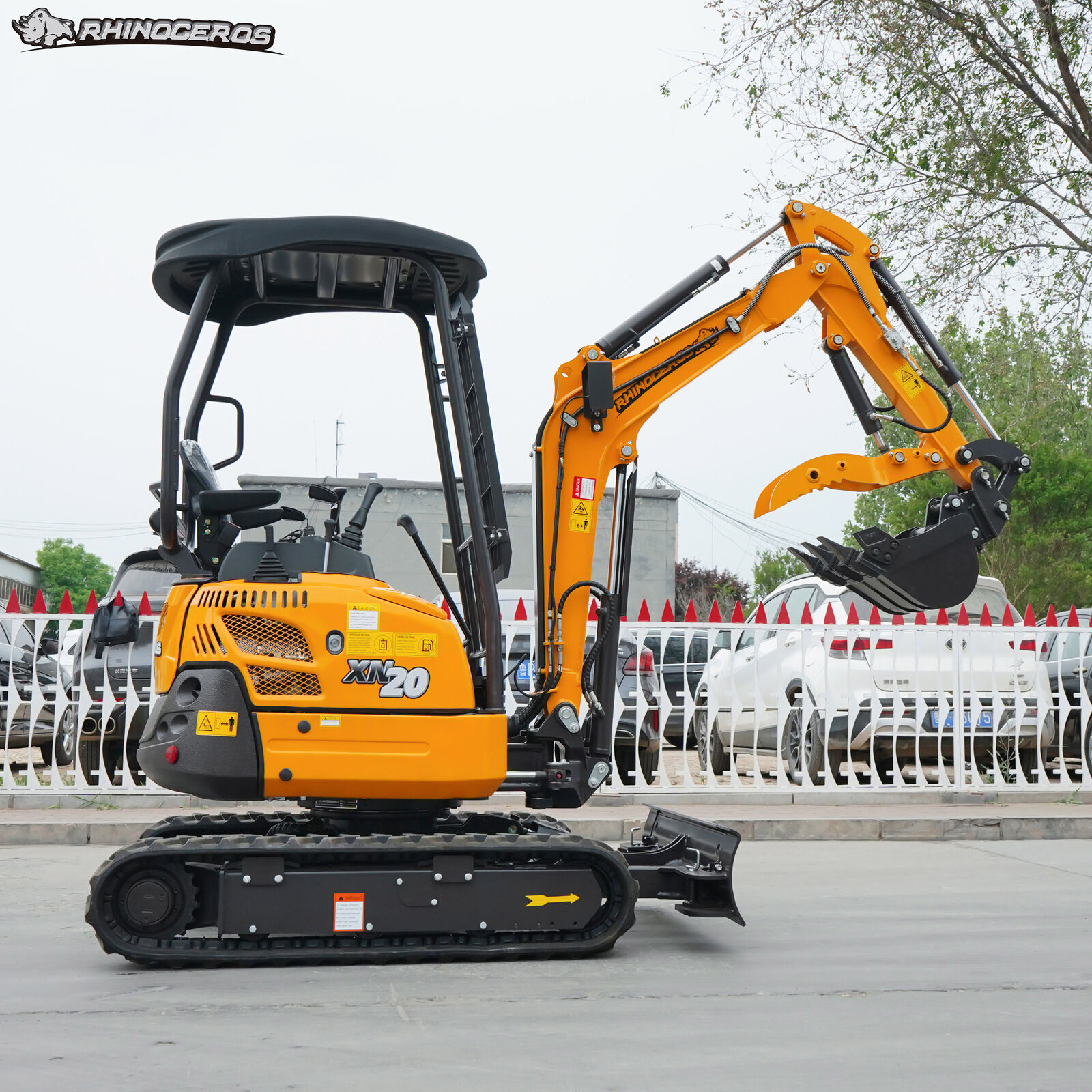 RHINOCEROS Mini Excavator EPA Certified Digger KS10-8/KS12-9/XN18L/XN20