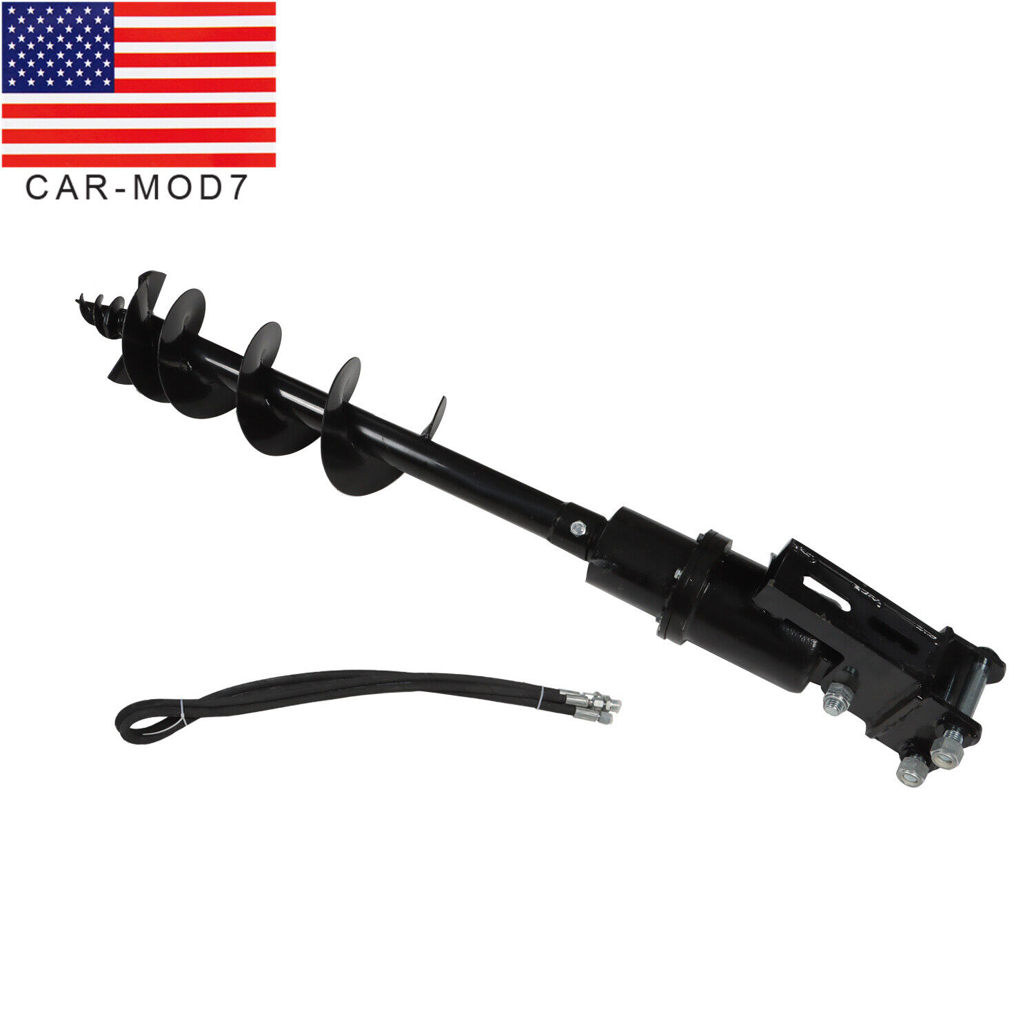 200mm Diameter Auger Drill For  Mini Excavator Small Digger  1Ton-1.5Ton