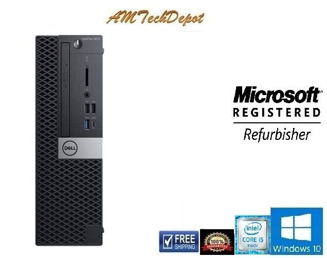 Dell Optiplex 5070 SFF Intel Core i5-9500 3.4Ghz 32GB 512GB SSD Win10 Pro 64-bit
