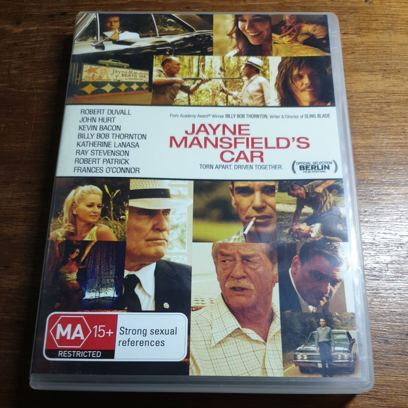 Jayne Mansfield’s Car DVD R4 FREE POST Kevin Bacon, Robert Duvall