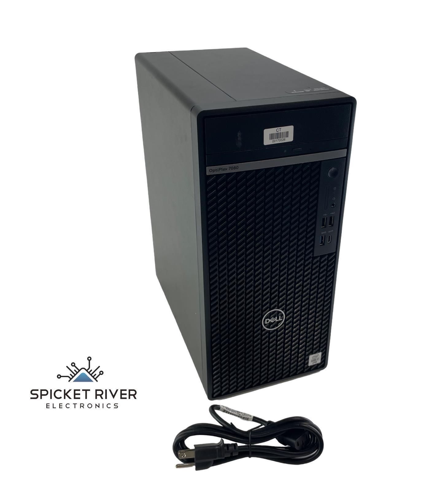Dell OptiPlex 7080 MT 2.90GHz 8-Core i7-10700 256GB SSD 16GB RAM Windows 11 Pro Dell OptiPlex 7080 MT 2.90GHz 8-Core i7-10700 256GB SSD 16GB RAM Windows 11 Pro