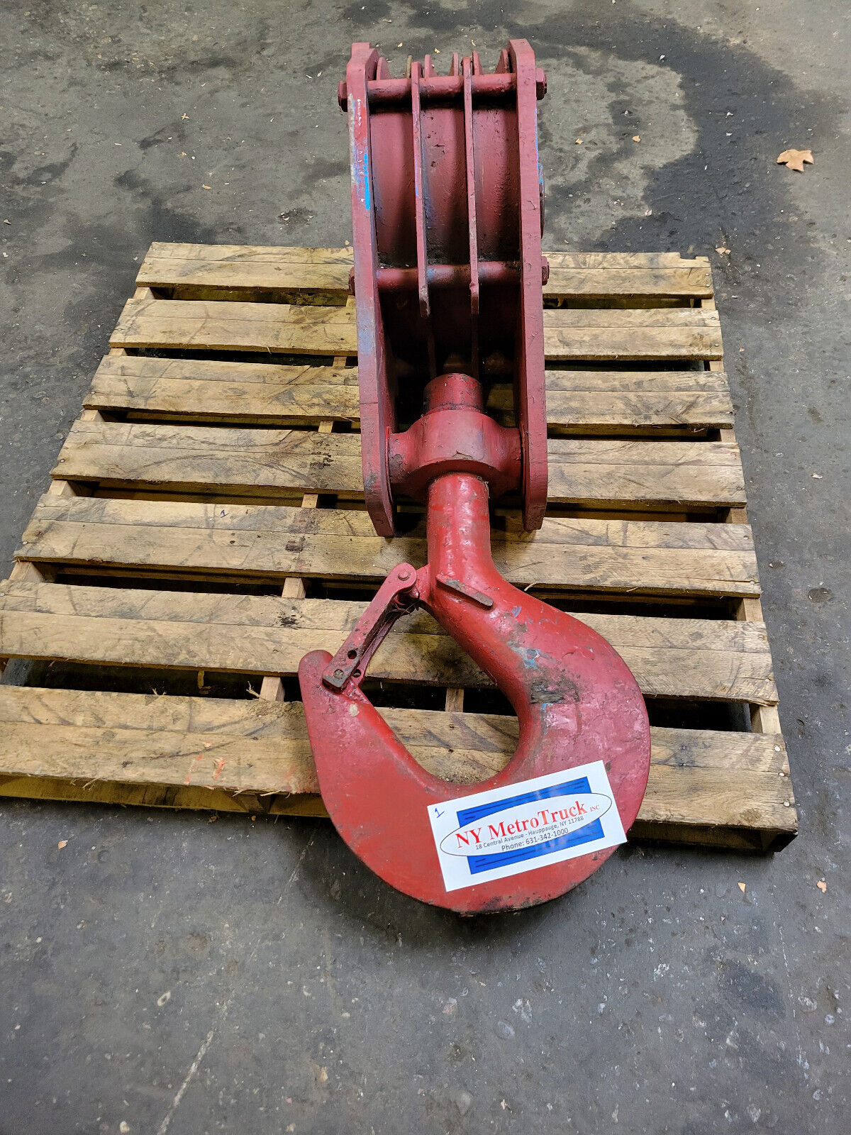 50 TON JOHNSON CRANE BLOCK