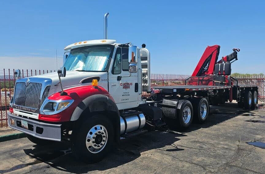 2007 Fassi F190A.22 Mounted on a 2007 International Workstar 7600