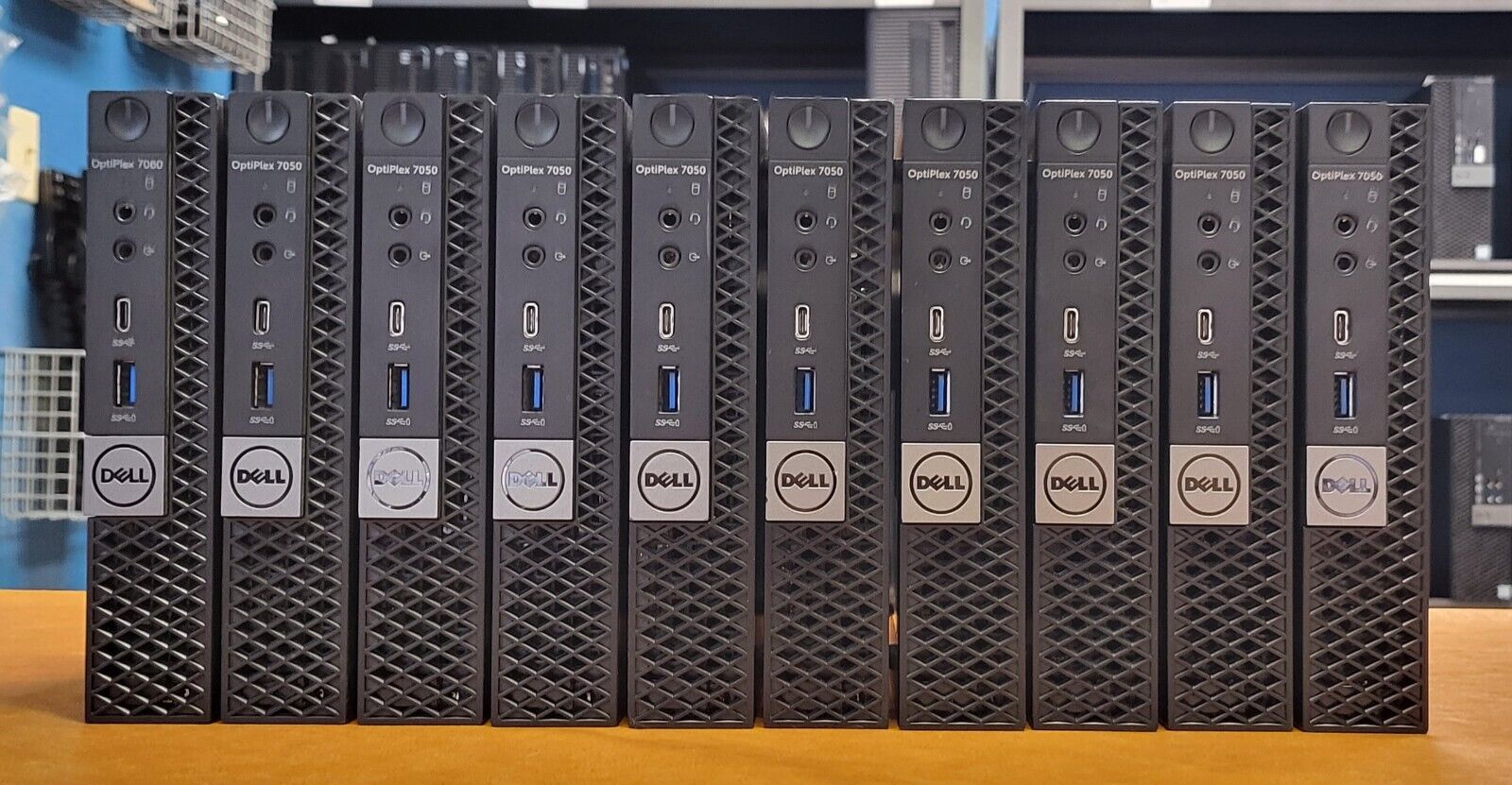 Dell OptiPlex 7050 Micro Intel i7-7700T 16GB Ram 512 SSD Win 11 Lot Available