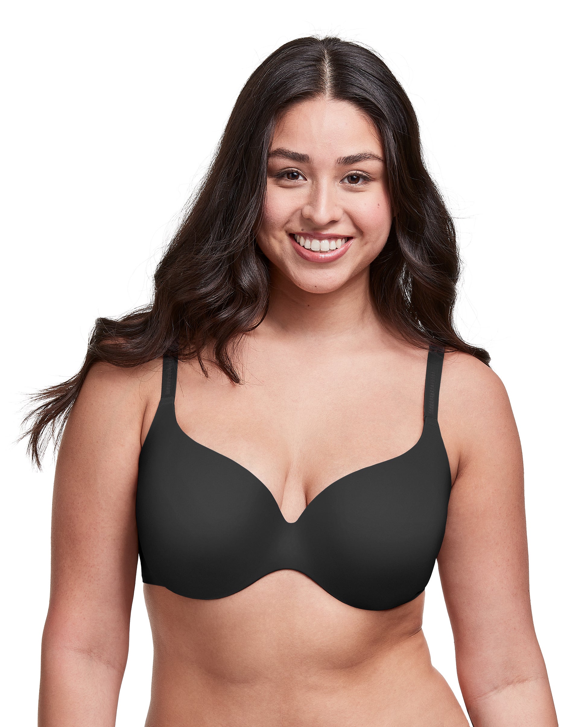 Maidenform Dreamwire Back Smoothing Underwire Bra Black 36D Women’s
