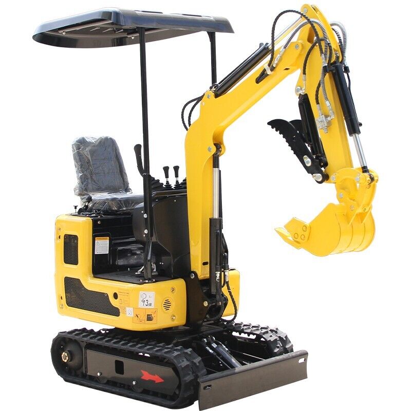 FREE SHIP Mini Micro Excavator 1Ton Digger 13.5hp Tracked Crawler B&S Petrol EPA