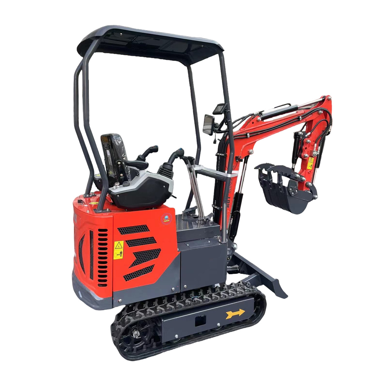AGT DM12X-PLUS Mini Hydraulic Excavator Digger 15hp RATO Gas Engine Pilot System