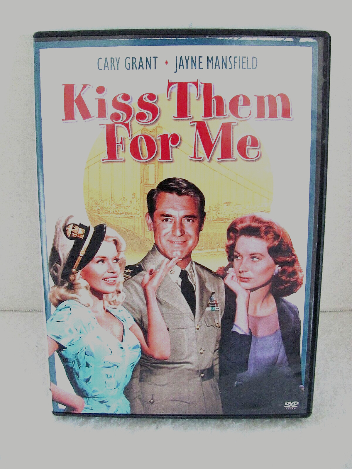 KISS THEM FOR ME DVD 2003 Starring Cary Grant & Jayne Mansfield Widescreen