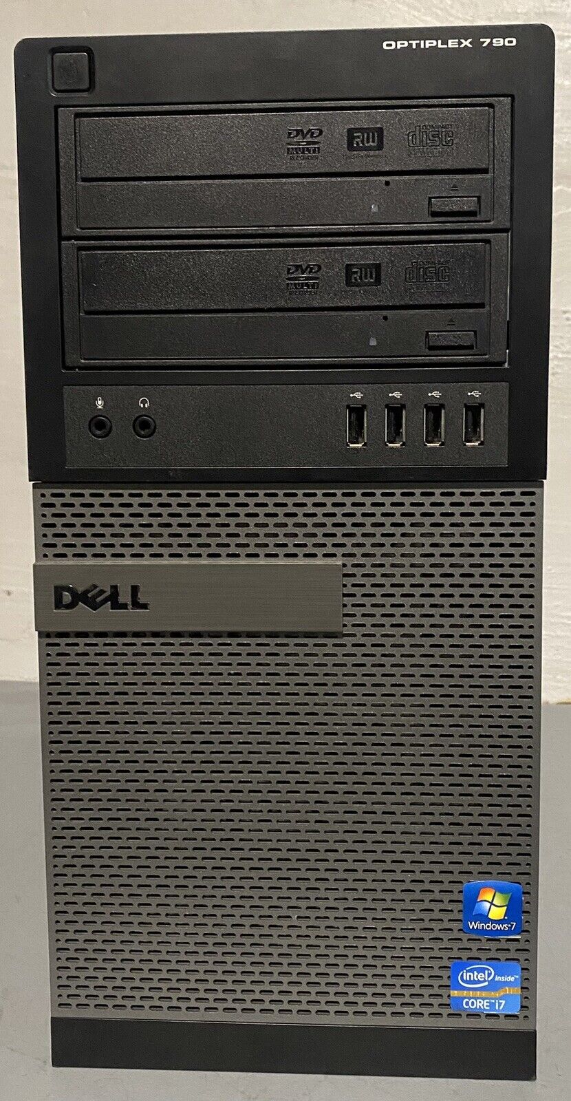 Dell Optiplex 790 Mt, i7-2600 @ 3.4Ghz, 4Gb Ram – No OS/HDD