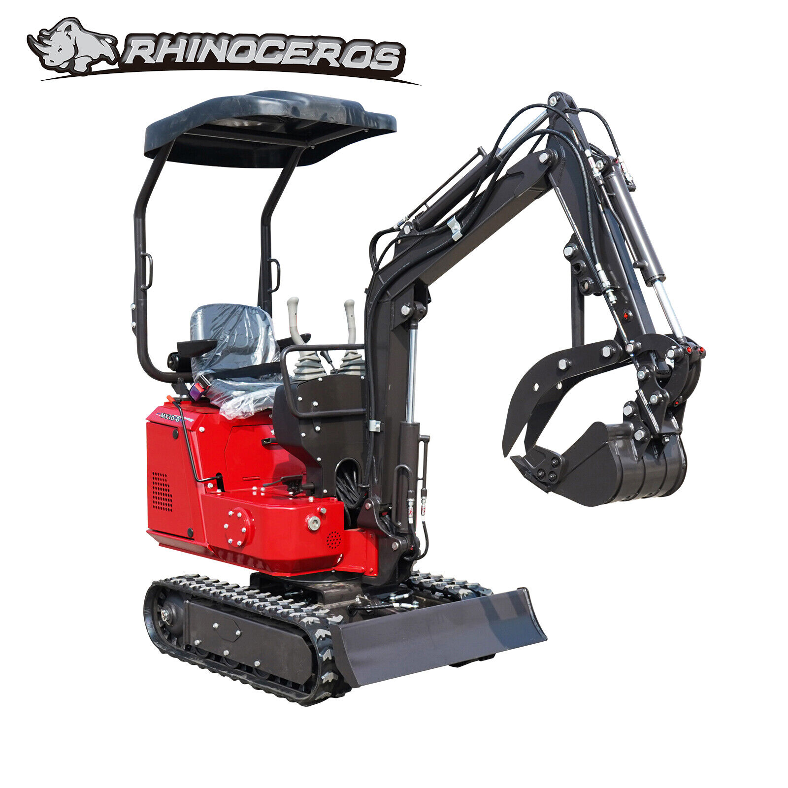 FREE SHIP Mini Excavator + THUMB B&S Engine EPA 13.5HP 1Ton Digger