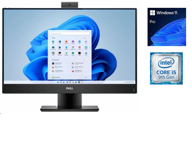 Dell OptiPlex 7470 All-In-One 23.8″ FHD i5-9500 16GB 256GB SSD Webcam Win11 Pro