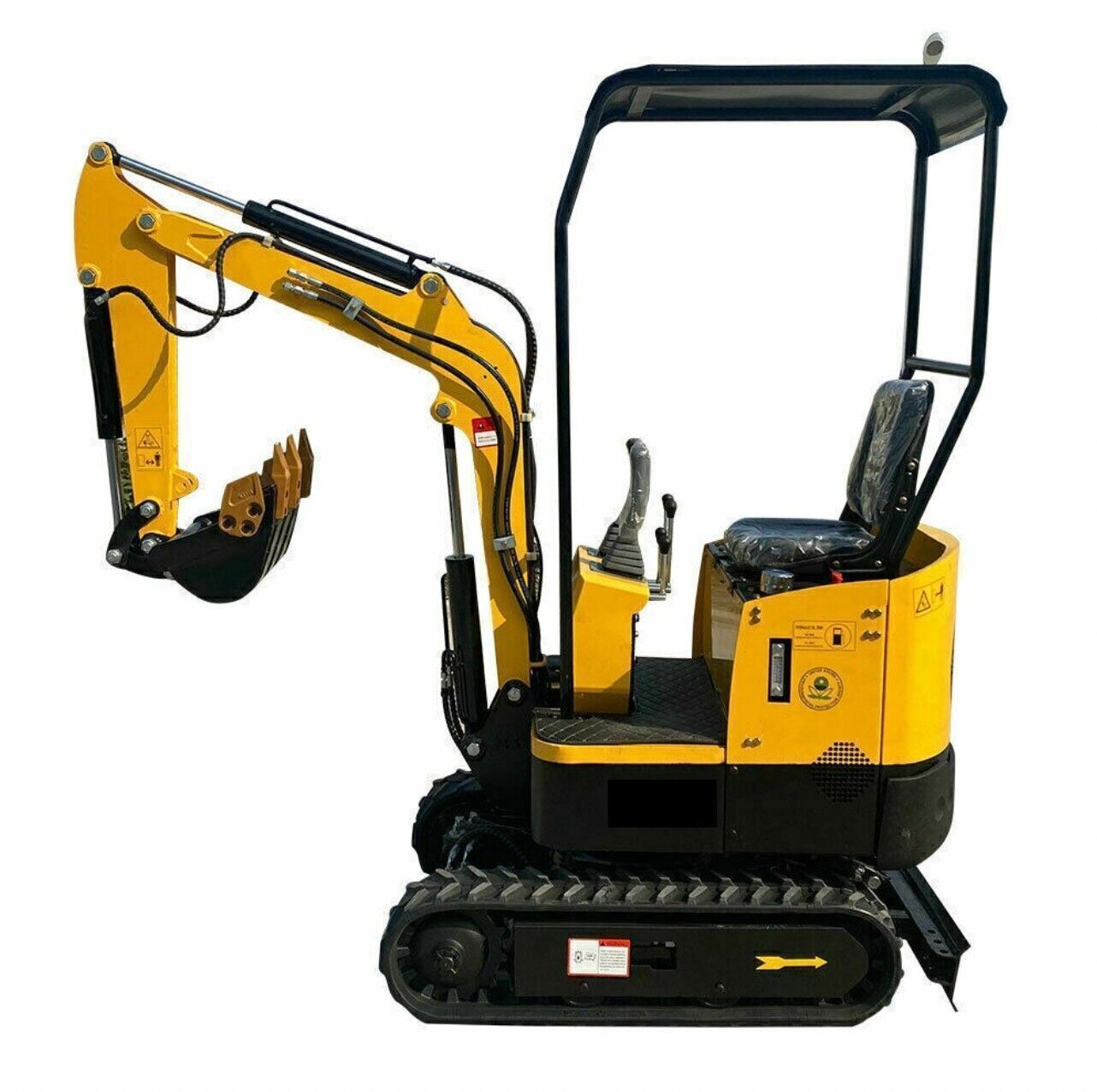 Mini Excavator Rubber Track Excavator B&S Gas Engine Excavator Micro Digger