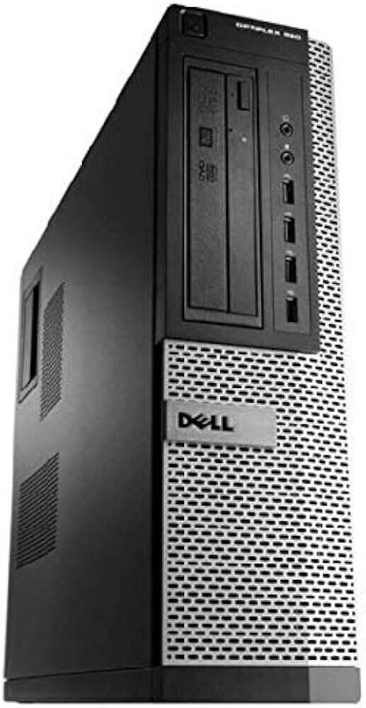 Dell OptiPlex 990 (NO HDD, Intel Core i5-2400, 3.1GHz, 8GB) SFF Desktop – Black