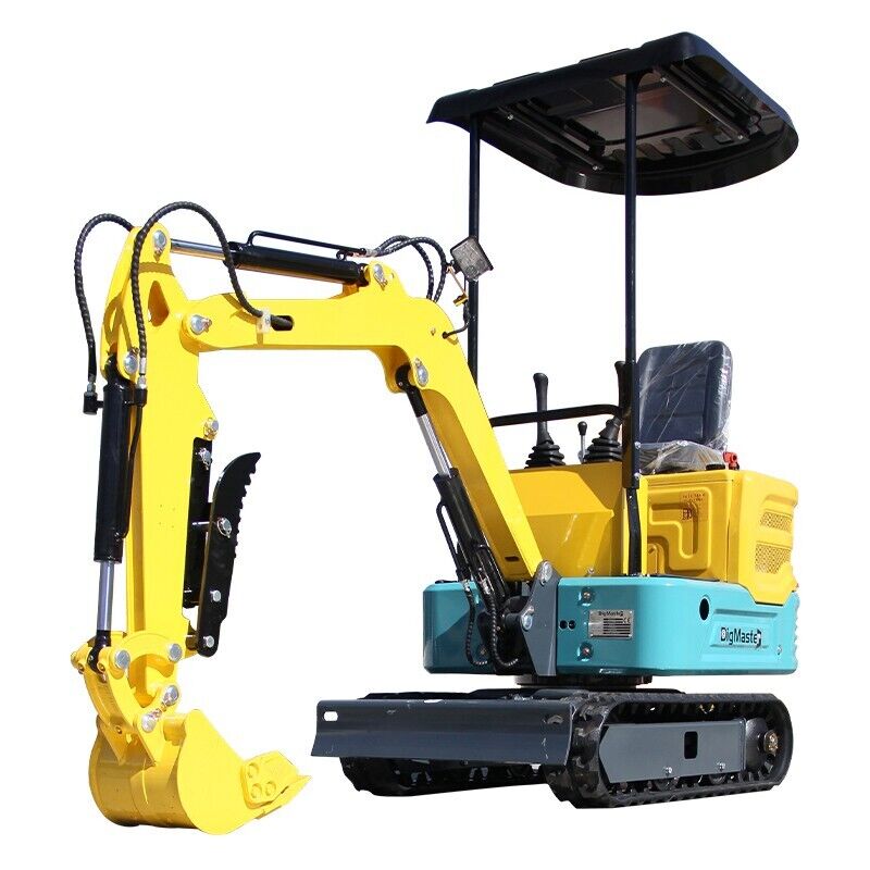 Free Shipping Mini Excavator 1T-1.8T Digger  Tracked Crawler  B&S Kubota Engine