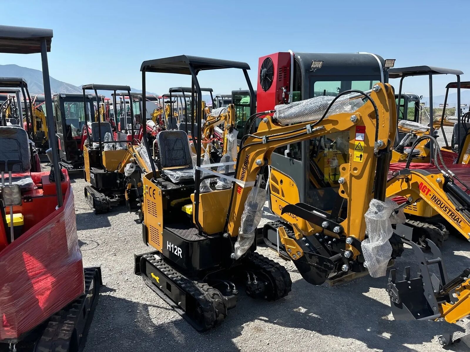 2024 AGT H12R Mini Excavator OROPS w Thumb # 4111