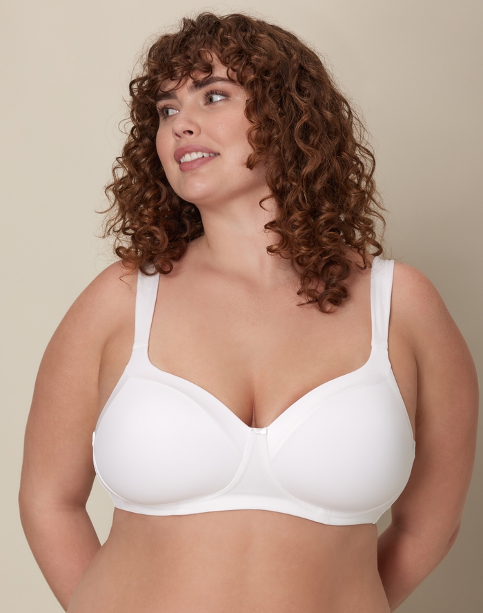 Playtex Secrets Balconette Full-Figure Wireless Bra Black 40DD Women’s