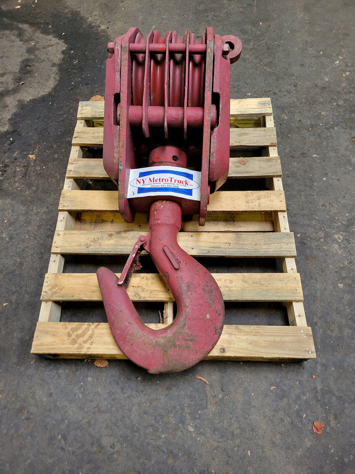 40 TON JOHNSON CRANE BLOCK