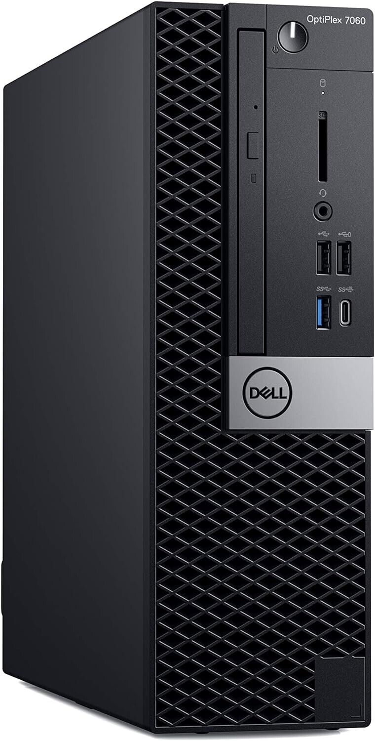 Dell OptiPlex 7060 SFF Computer Core i7 8th Gen 6-core 32GB Ram 1TB SSD Wi-Fi