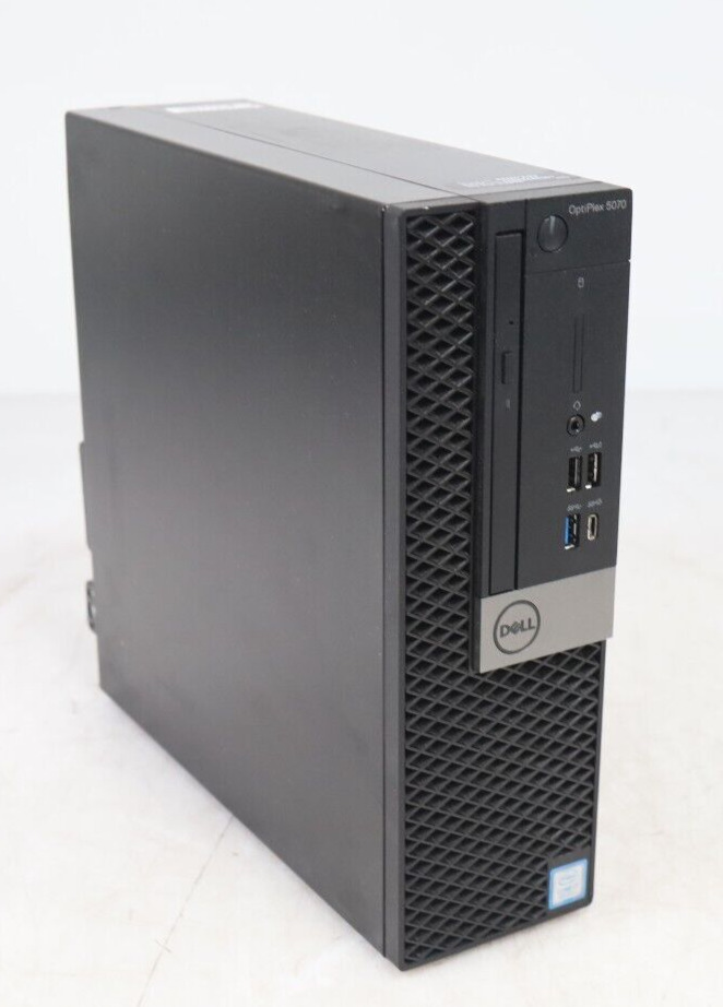 Dell OptiPlex 5070 SFF Intel i7-9700 16GB 500GB HDD No COA OS