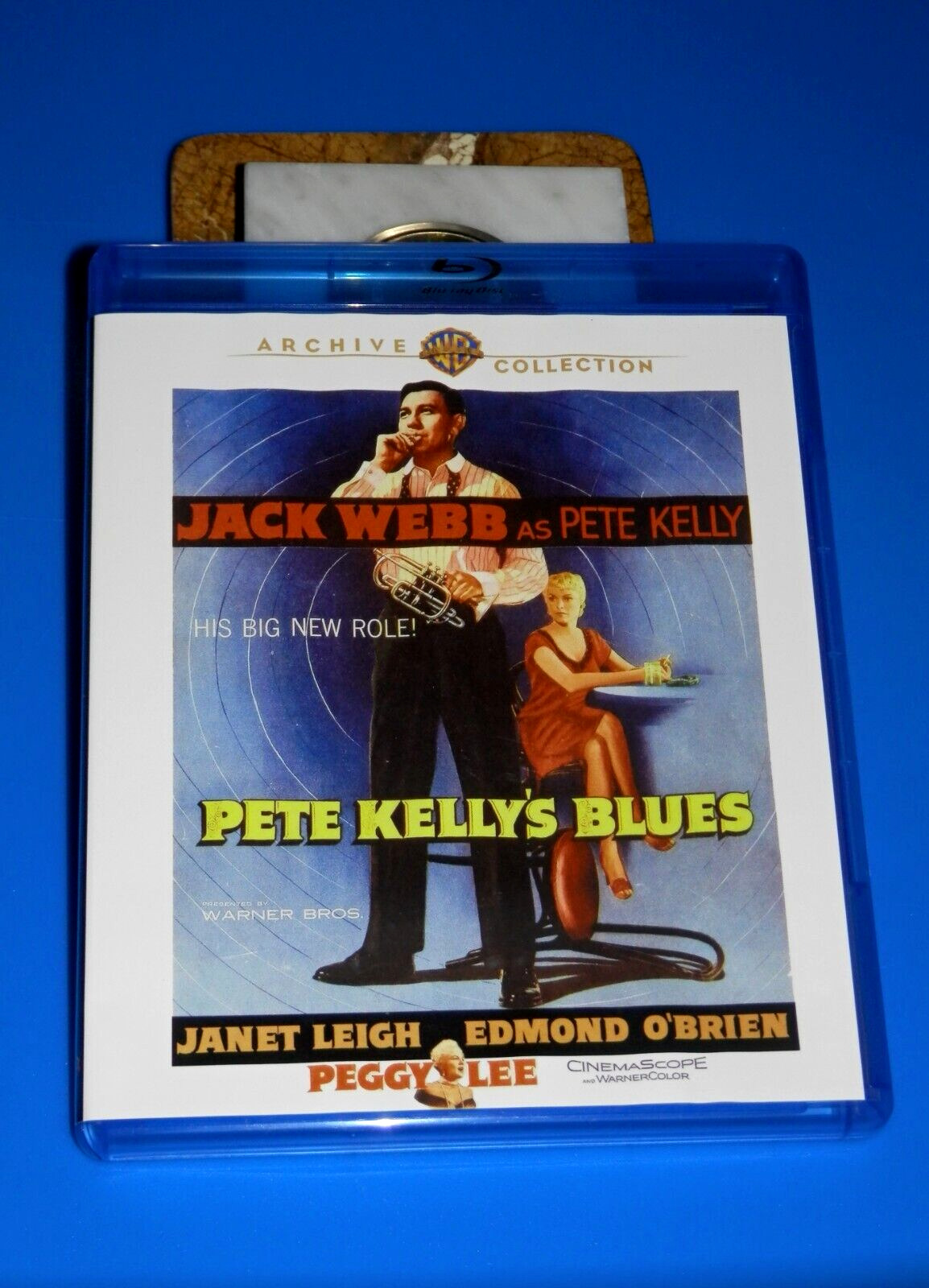 Pete Kelly’s Blues (BLU-RAY) [1955] Jack Webb, Janet Leigh, Peggy Lee