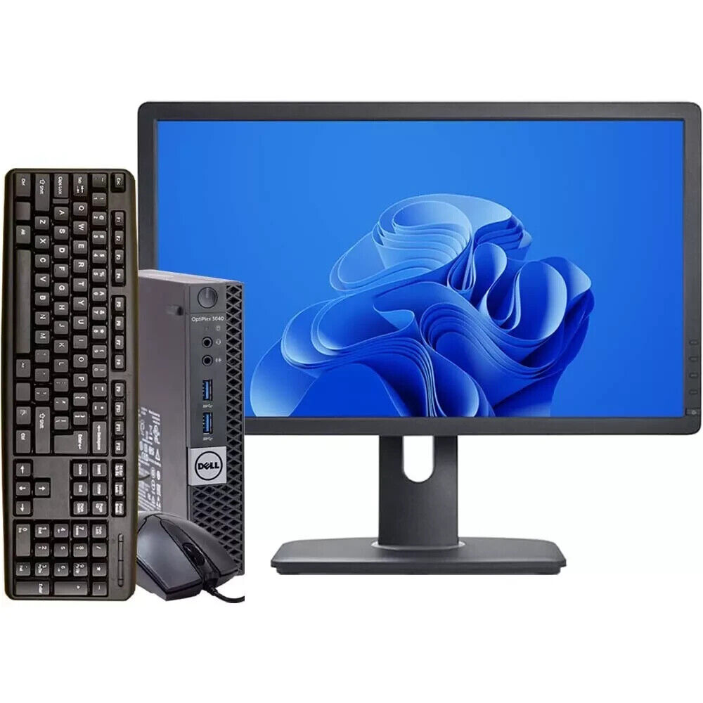 Dell Mini Desktop Computer PC i5, up to 32GB RAM, 2TB SSD, Windows 11/10, WiFi