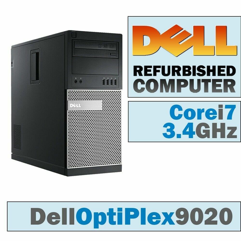 Dell OptiPlex 9020 MT i7 4790 3.6GHz 32GB 960GB SSD WINDOWS 10 WIFI W/ KB Dell OptiPlex 9020 MT i7 4790 3.6GHz 32GB 960GB SSD WINDOWS 10 WIFI W/ KB
