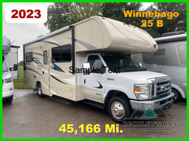 2023 Winnebago Minnie Winnie 25B Used