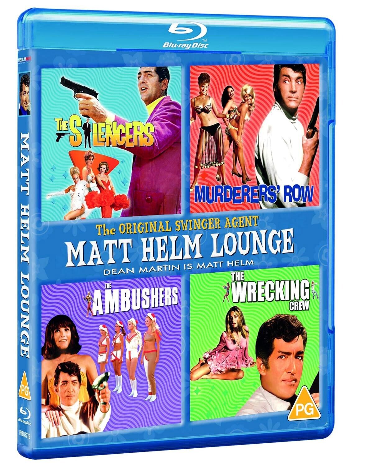 MATT HELM [Blu-ray Set] The Silencers, Murderers Row, Ambushers, Wrecking Crew