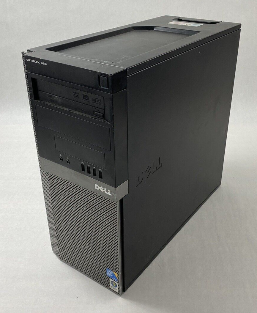 Dell OptiPlex 960 MT Intel Core 2 Quad Q9400 2.66GHz 4GB RAM No HDD No OS
