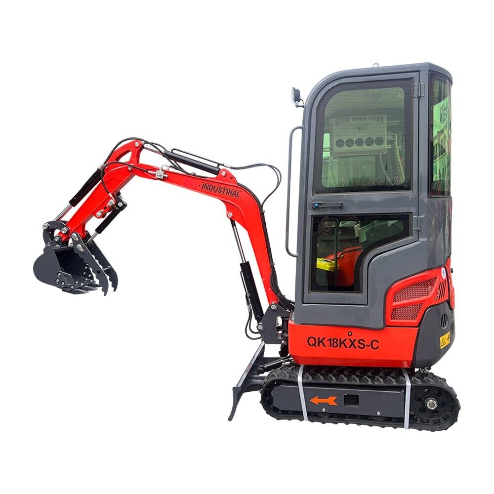 AGT Kubota Diesel Engine Mini Excavator Hydraulic Crawler Thumb w/Side Swing 30°