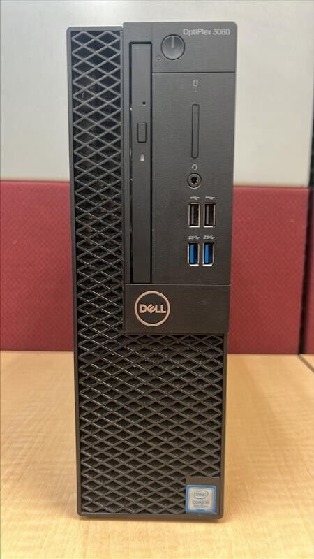 Dell OptiPlex 3060 Intel i5 3.00GHz 8GB RAM Windows 10 (Optiplex3060) -Very Good