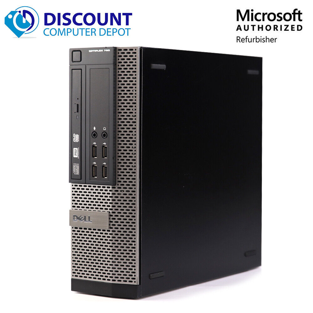 Dell Windows 10 Desktop Computer PC Intel Quad-Core i5 8GB RAM 256GB SSD WiFi BT