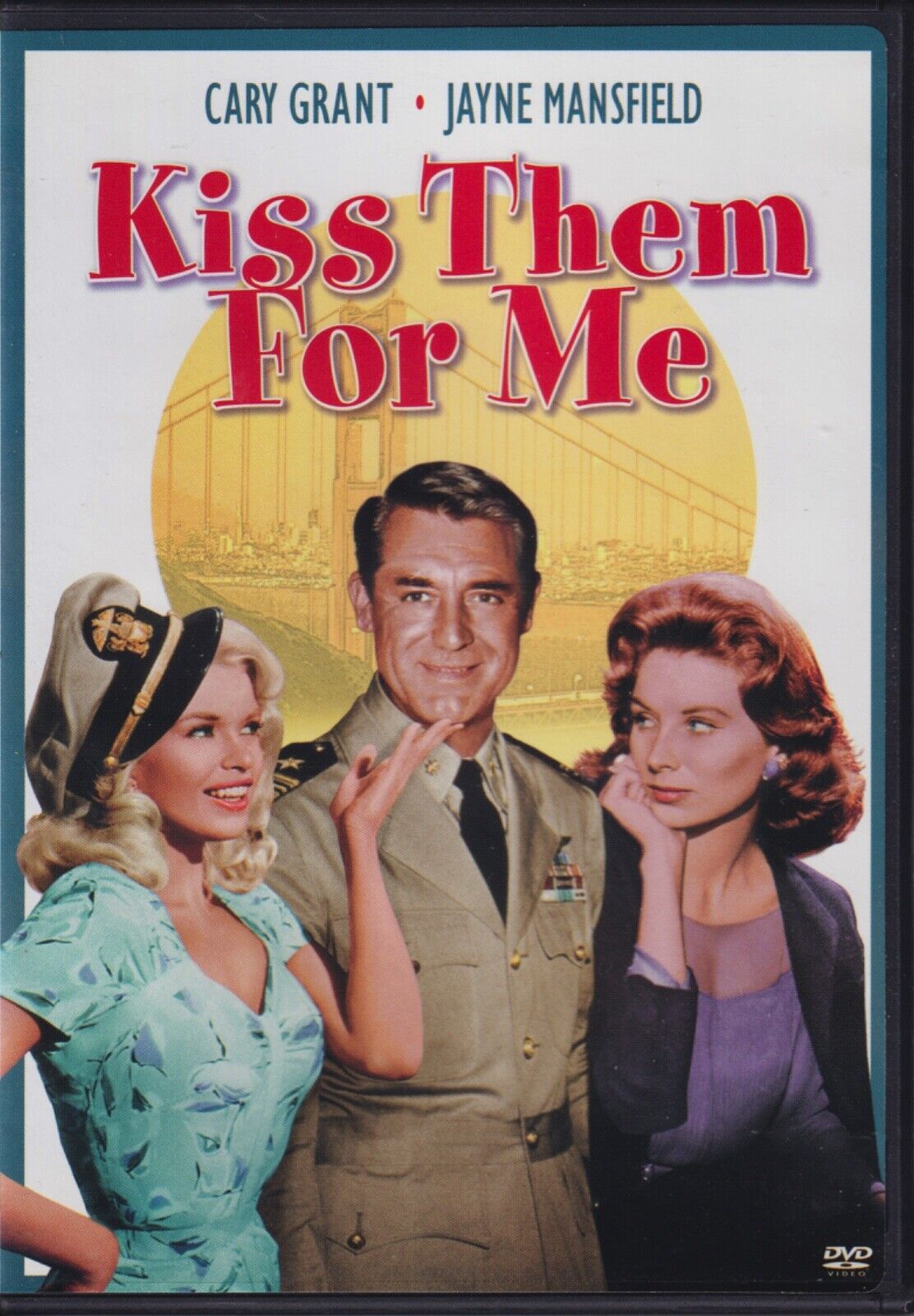 Kiss Them For Me ????  ( DVD, 2003, Widescreen, Canadian ) 1957 ⭐️Cary Grant