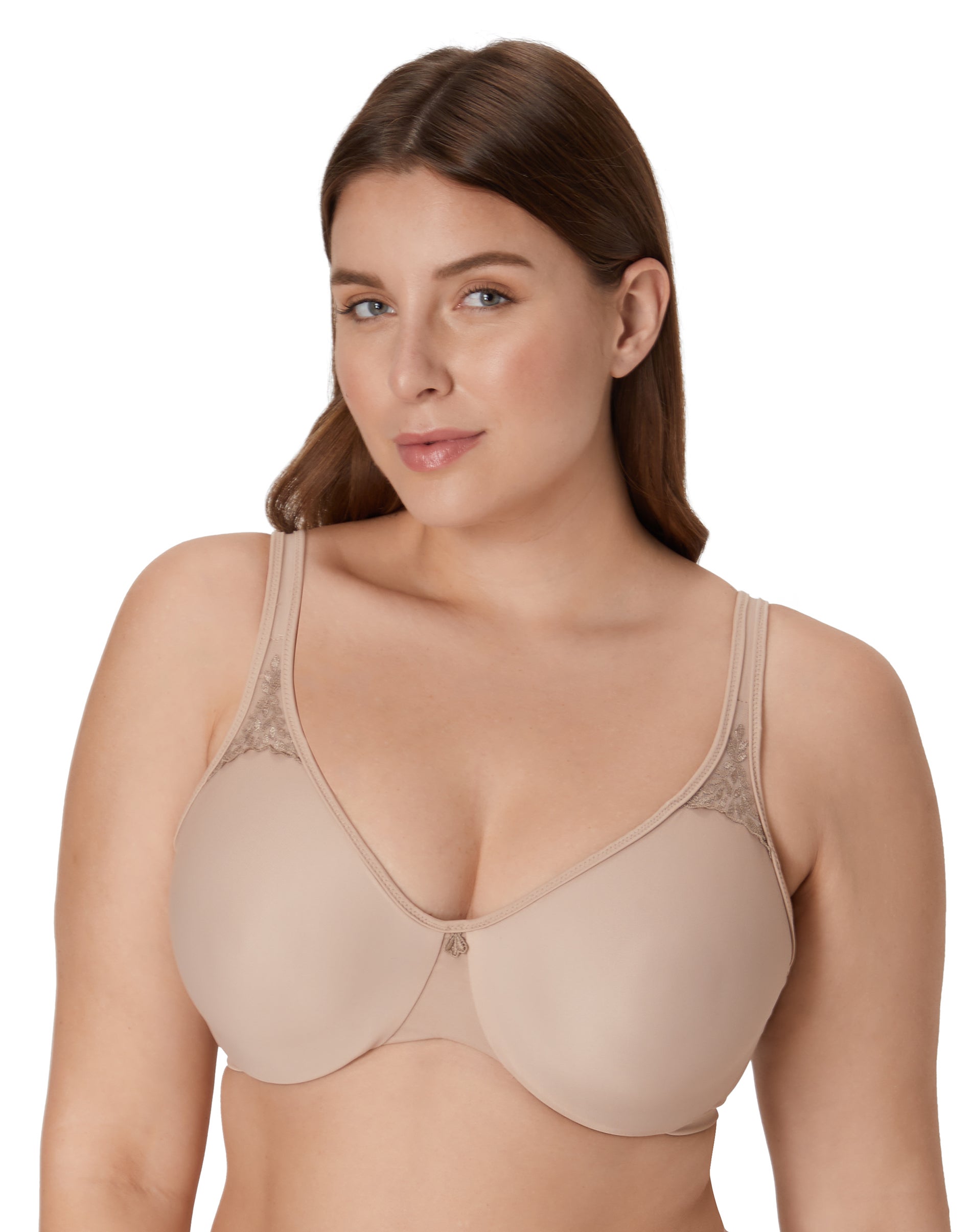 Bali Passion for Comfort Minimizer Underwire Bra Toffee 42DDD Women’s