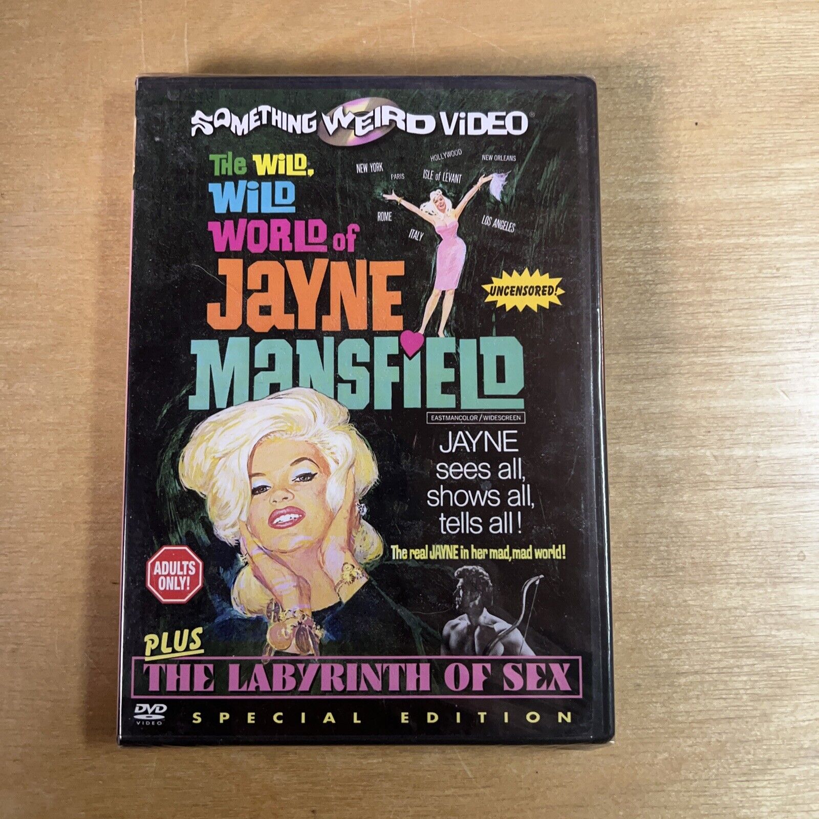 The Wild, Wild World of Jayne Mansfield / The Labyrinth of Sex (DVD)