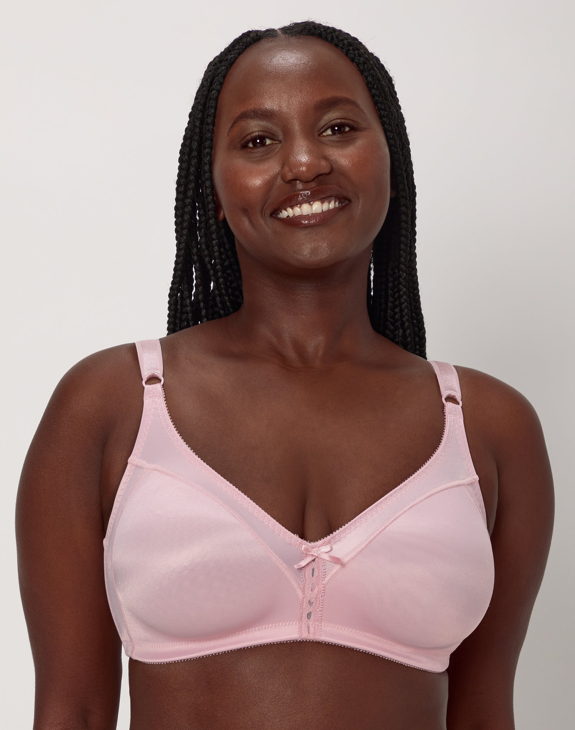 Bali Double Support Wireless Bra Studio Pink 40D Women’s