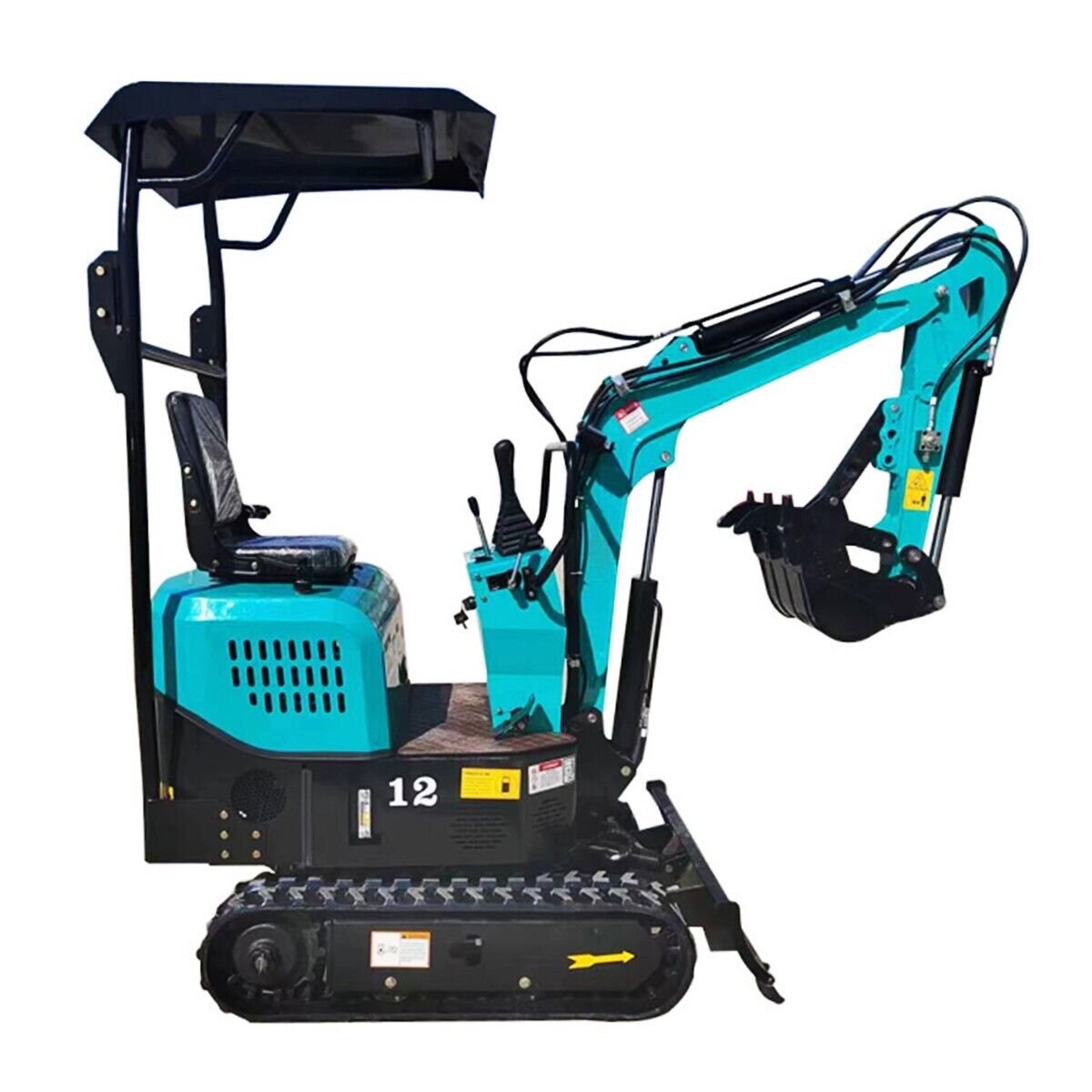 AGT KAT12 Mini Excavators 13.5hp Gas B&S Engine Hydraulic Digger Tracked Crawler