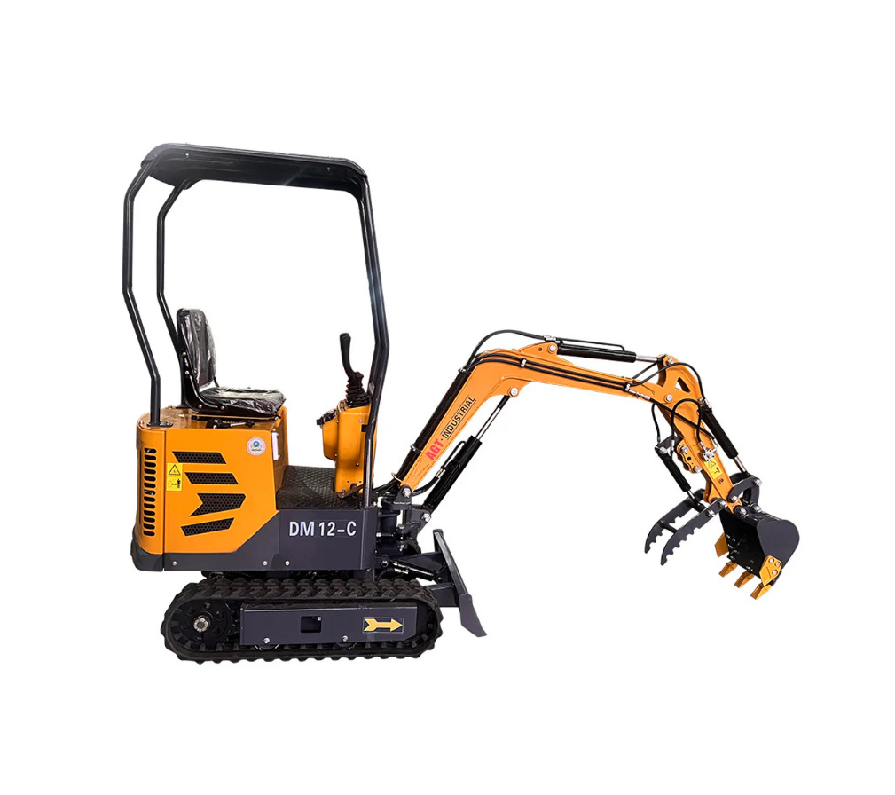 AGT Mini Excavators B&S Gas Engine 1ton 13.5hp Digger Hydraulic Thumb Swing Boom