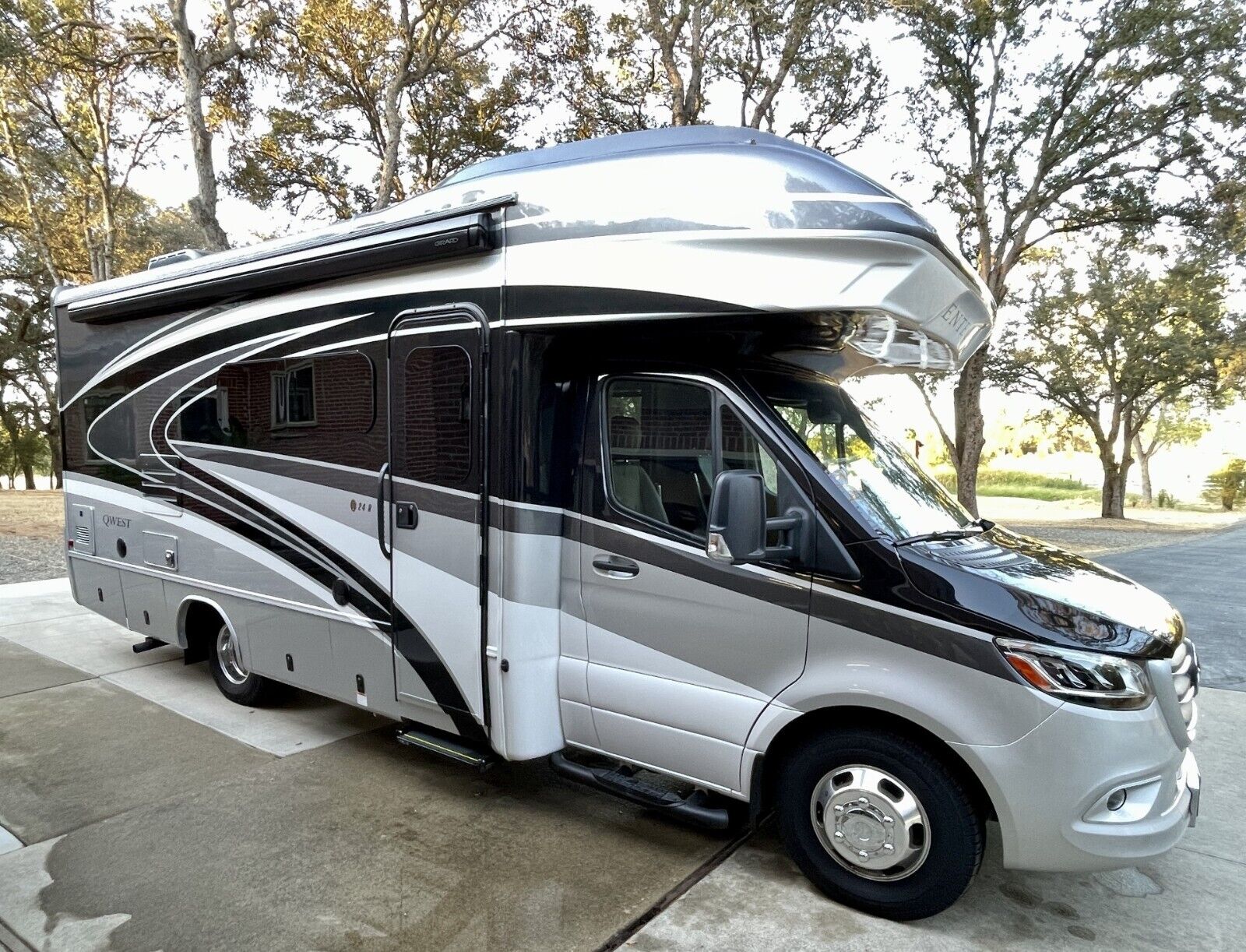 2023 Entegra Coach Qwest 24R with nice upgrades!  USED ONCE & LIKE NEW!