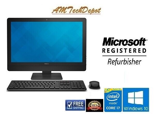 Dell OptiPlex 9030 AIO Intel Core i7-4790S 3.2Ghz 16GB 500 HDD Win10 Pro 64-BIT