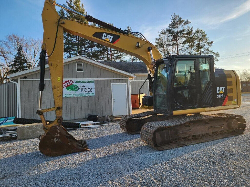 15 Caterpillar 312EL Excavator, Cold AC, 5,154 hours
