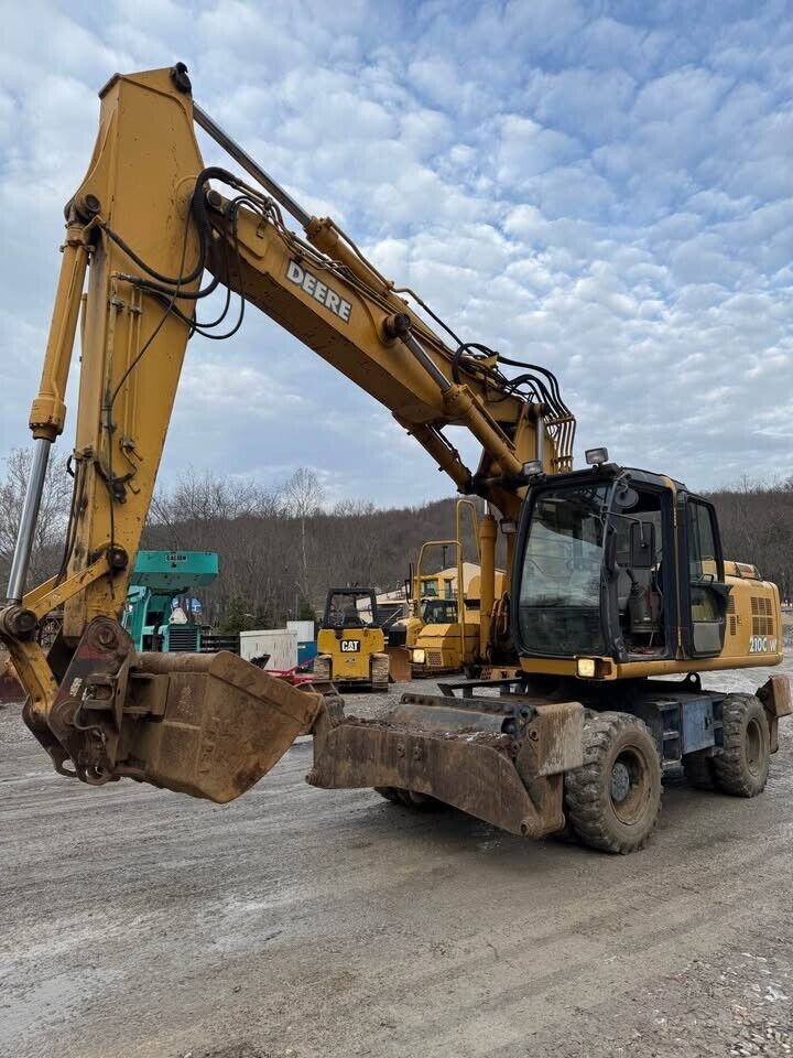 2006 Deere 210CW Wheeled Excavator