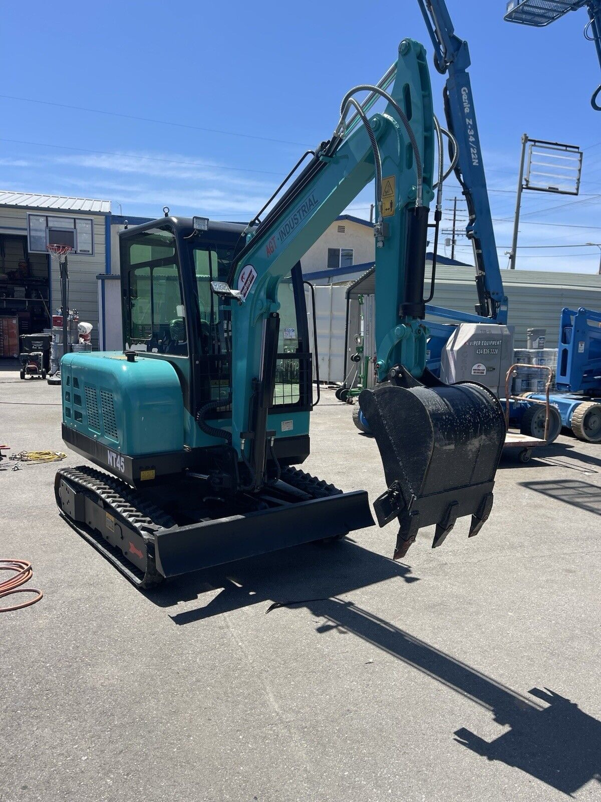 2022 AGT New NT45 4.5 Ton KUBOTA Diesel Mini Hydraulic Excavator Crawler Digger
