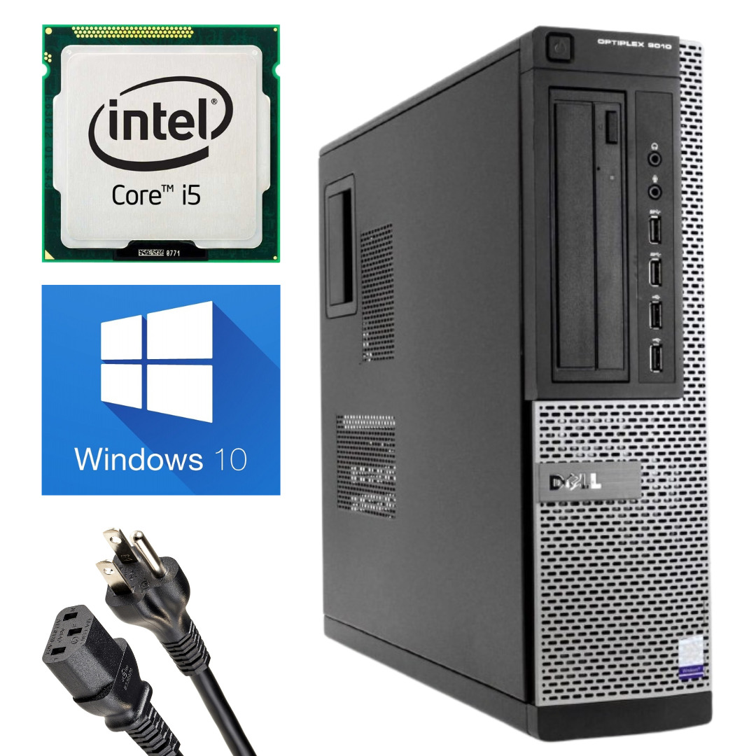 DELL OPTIPLEX 9010 INTEL CORE i5-3470 3.2GHz 4GB RAM 250GB HDD WIN 10 PRO PC