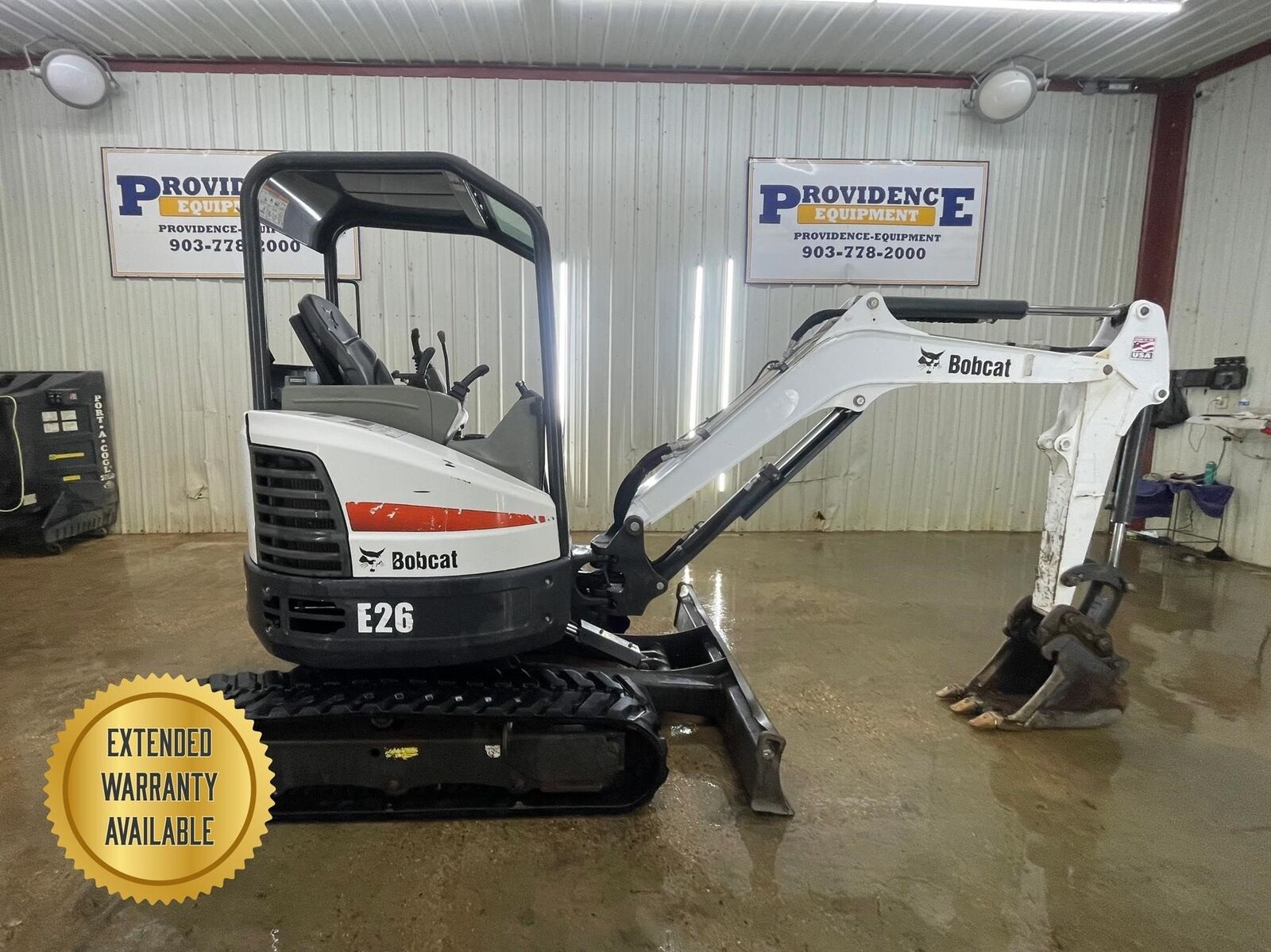 2019 BOBCAT E26 OROPS STRAIGHT BLADE MINI COMPACT TRACK EXCAVATOR