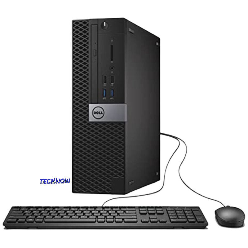 DELL OptiPlex Desktop Computer Intel i7 16GB RAM 2TB SSD WIFI DVD Windows 10 Pro